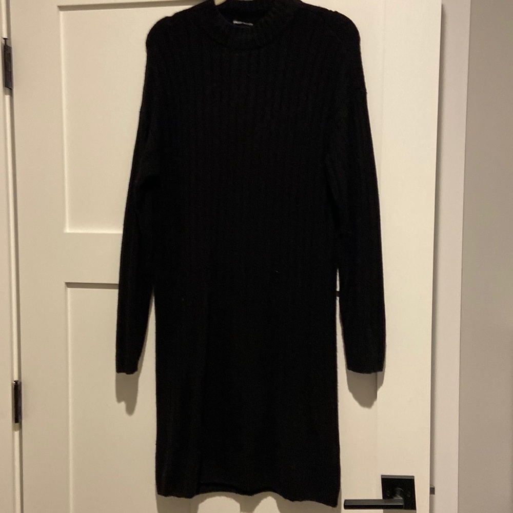 Hilary Radley black sweater dress.   Size Med